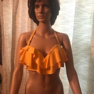 Yellowish / gold swim suit top
